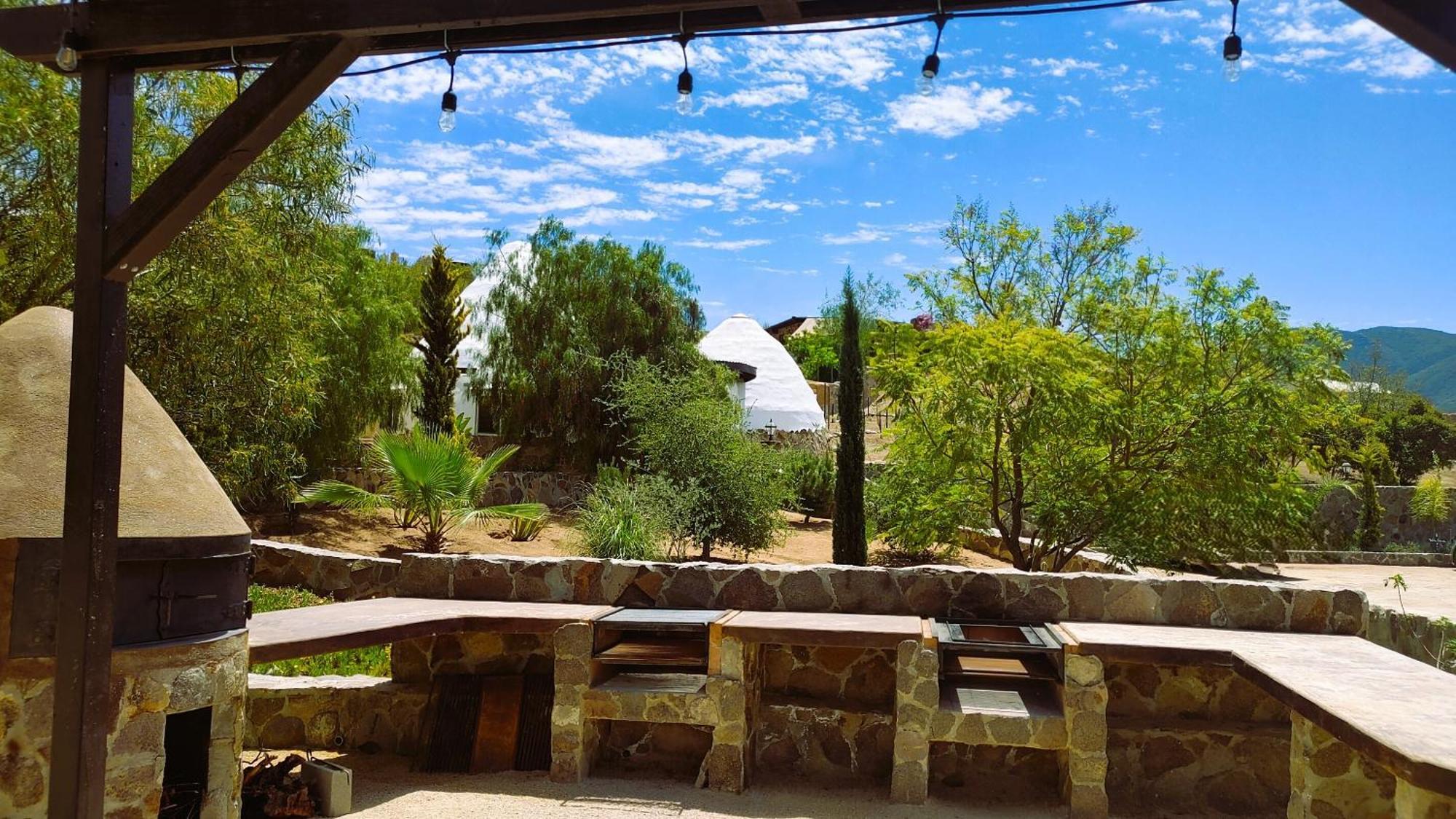 Villa Hacienda Eco-Domes Valle de Guadalupe Esterno foto