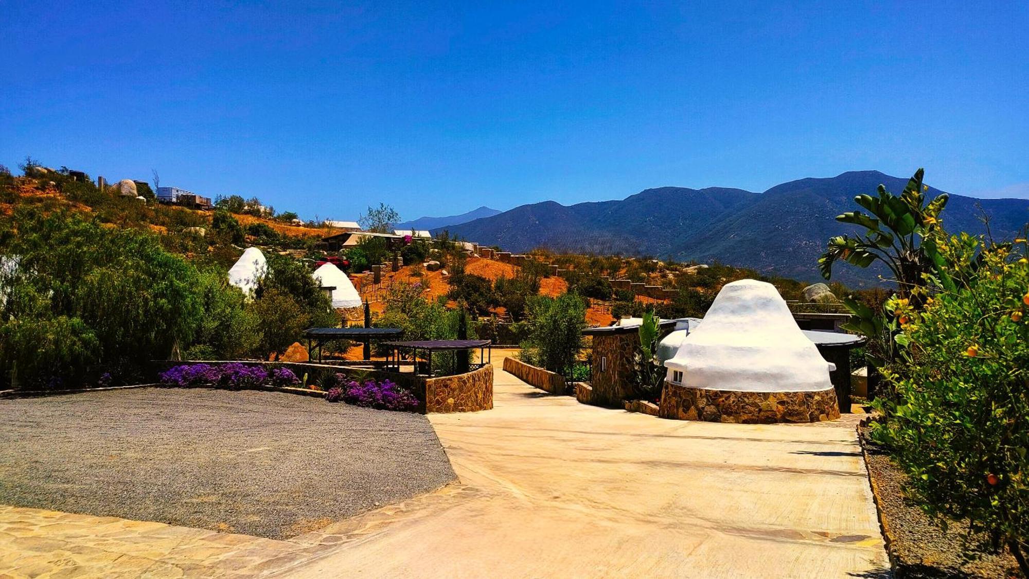 Villa Hacienda Eco-Domes Valle de Guadalupe Esterno foto